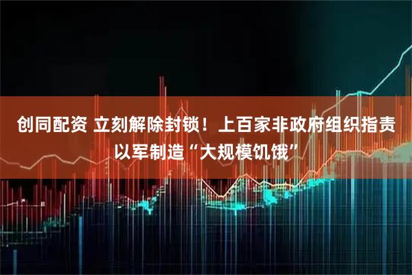 创同配资 立刻解除封锁!上百家非政府组织指责以军制造“大规模饥饿”